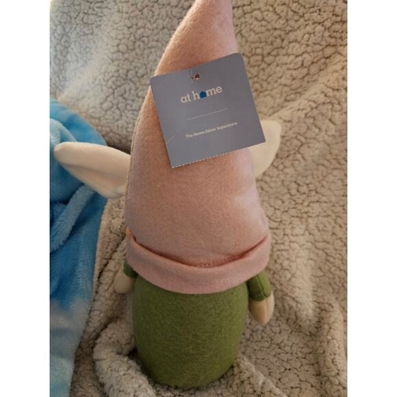 Easter Decor Bundle Gnome Serving Plate Plush Gnome Wood Sign - Picture 5 of 6